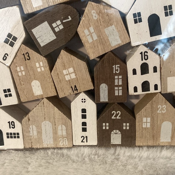 Target BP Christmas Wooden Countdown Blocks - Picture 4 of 8